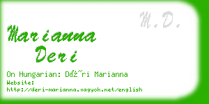 marianna deri business card